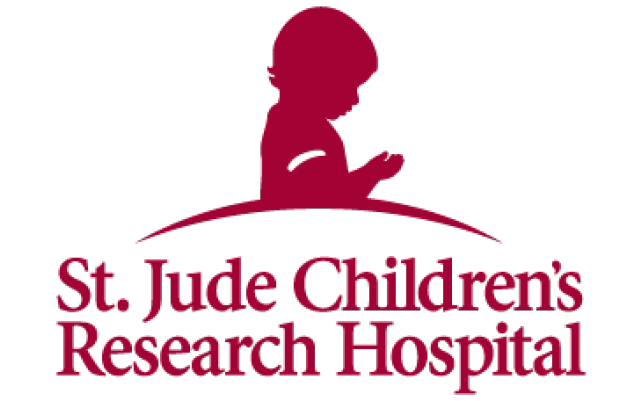 St. Jude Children’s Research Hospital logo.